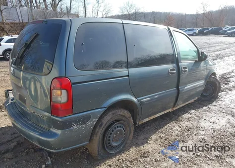 2004 Chevrolet Venture Plus из США, поврежденный, VIN 1GNDU03EX4DD50788